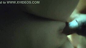 Horny slut wife sucks my cock and gets fucked on camera.