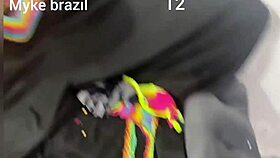 Two beautiful women and friends enjoy a wild carnival party with blowjobs and cowgirl riding