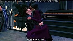 Masquerade Night - 3D Hentai Gangbang with Pussy Licking and Banging!