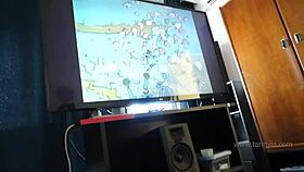 he caught tannyia masturbating during cartoon time