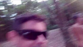 Is that creampie in the fusca?