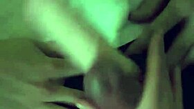 oh wow, frottage handjob with strap on feels so naughty!