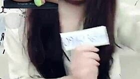 jin xinh in bunny costume live show revealing full face while chatting