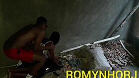 A Treta de Abate performs anal masturbation in POV