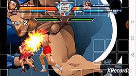 Athena Asamiya gets bent over in doggystyle and missionary, creampied by Joe Higashi in KOF XI hentai.