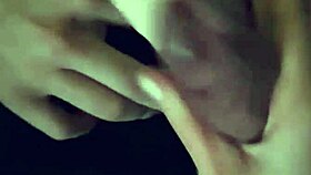 oh wow, frottage handjob with strap on feels so naughty!