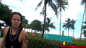 Chloe Cross bends over for big cock fucking