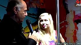 Blonde Euro Hoe In Heels Swallows Big Cock Spunk During Hardcore Fetish Session