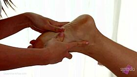 I seduce this asian beauty with my fingers. She moans as I lick her pussy.