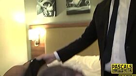 Real blonde teen 18+ takes deep throat like a pro 😜