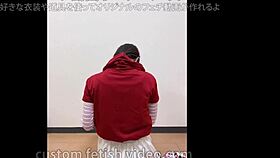 Girl in skirt masturbates with fetish vibes