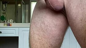 Jerking All Day for Massive Cumshot