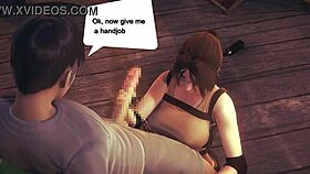 Lara Croft Cosplay Hentai Sex With Man