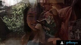 Riley Reid MASTURBATES HARD Imagining Girls FUCKING!