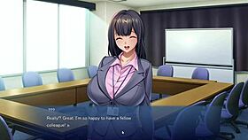 Do You Like Having Sex With Your Colleague - Hentai Game - Part 1