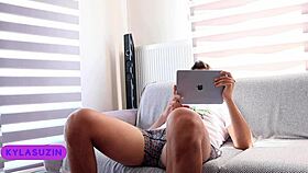 Kyla Rides Cowgirl and Squirts in Homemade Porn