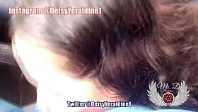 Exposed buttocks on the street near workers for voyeur pleasure!