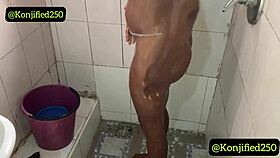 Nigerian Whore Engages in Intense Fucking with Nigerian Guy's 10-Inch Cock