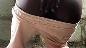 Crazy Bitch Strips Teasingly Until Totally Naked, Then Spanks in Lesbian Fun