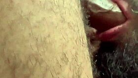 Bearded man sucks 41 cocks