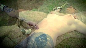 Blonde Bound And Punished With Whipping And Spanking In Kinky Fetish Sex Game