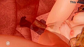 Eileen feels intense pleasure watching her pussy filled with cum