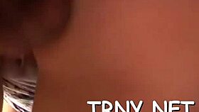 I receive a blowjob from transsexual Kimber James