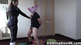 bratty princess natalya ballbusts her pathetic slave