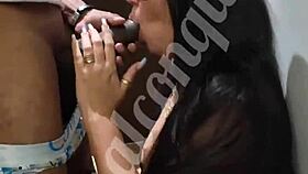 Cuckold Watches Wife Receiving Big Cock from Naughty Guy