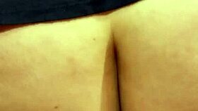 Watch that big ass swallow the whole cock bareback in gay action!