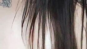 Girl masturbates for boyfriend on call!