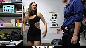 Strip Search Leads To Fuck!