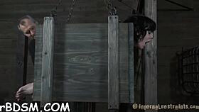 Bdsm drawing: A cruel discipline for a wicked slut