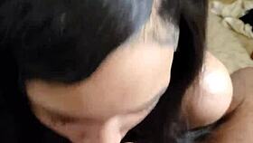 Bikini Dancer Deepthroats Cock in POV Video 😍