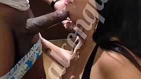 Cuckold Watches Wife Receiving Big Cock from Naughty Guy