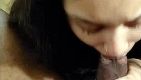 Bikini Dancer Deepthroats Cock in POV Video 😍