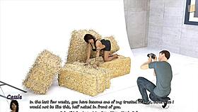 Big City Pleasures: Sexy Brunette Shows Off Her Big Fake Boobs for the Camera 😍