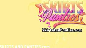 Flashing My Panties Gets Me So Hot, Wow!