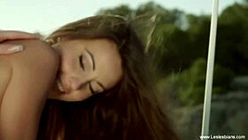 I see these lesbians kissing passionately, feeling the gentle love between them