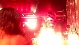 Ebony webcam striptease with clothes ripped