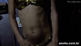 Sultry striptease by Nicole Veron and gorgeous Brazilian allure