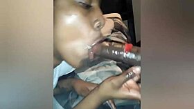 Does Slim Slut Tass Eat Dick Better with Candy?