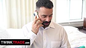 Twink Trade - Naughty Twinks Plot to Seduce and Swap Stepdaddies at Movie Night