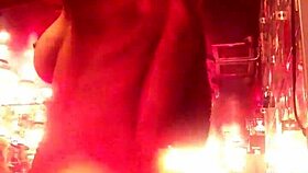 Ebony webcam striptease with clothes ripped