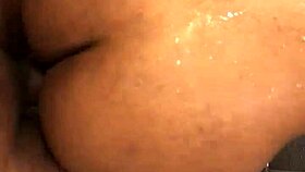 A Quick Shower Fuck With Cheating Ebony Babe!