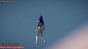 bikini girl dance big tits in anime hentai