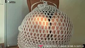 French Blonde Amateur Dances Striptease And Masturbates At Home