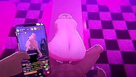 Ankiimmd in the gym, 'fuck me while I workout,' getting creampied with big tits bouncing.