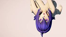 bikini girl dance big tits in anime hentai