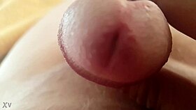 Intense Cock Play Involving Masturbation And Cum Release